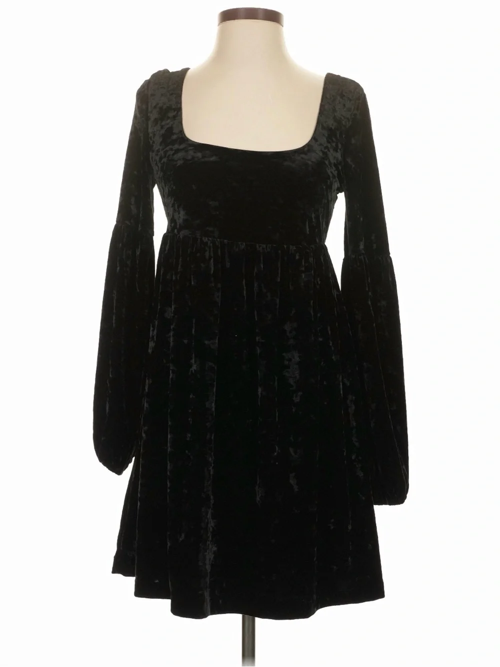 Free People Beatrix velvet babydoll dress